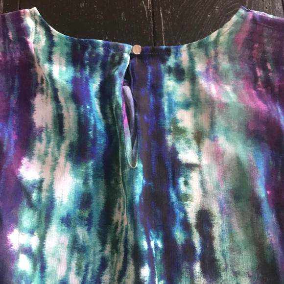 💜💚💙MOSSIMO Sheer Top - Picture 4 of 8